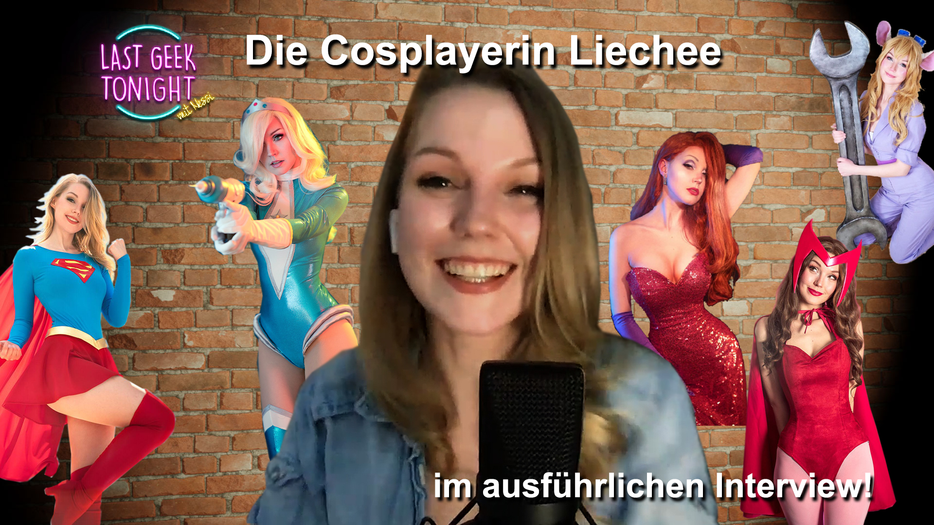 Ep15 - Liechee - Cosplay: Wonder Woman, Supergirl, Samus & Co